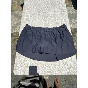Beach Native Gray Swim Skort Bottom NWT 3X size 24W Figure Control Plus Size